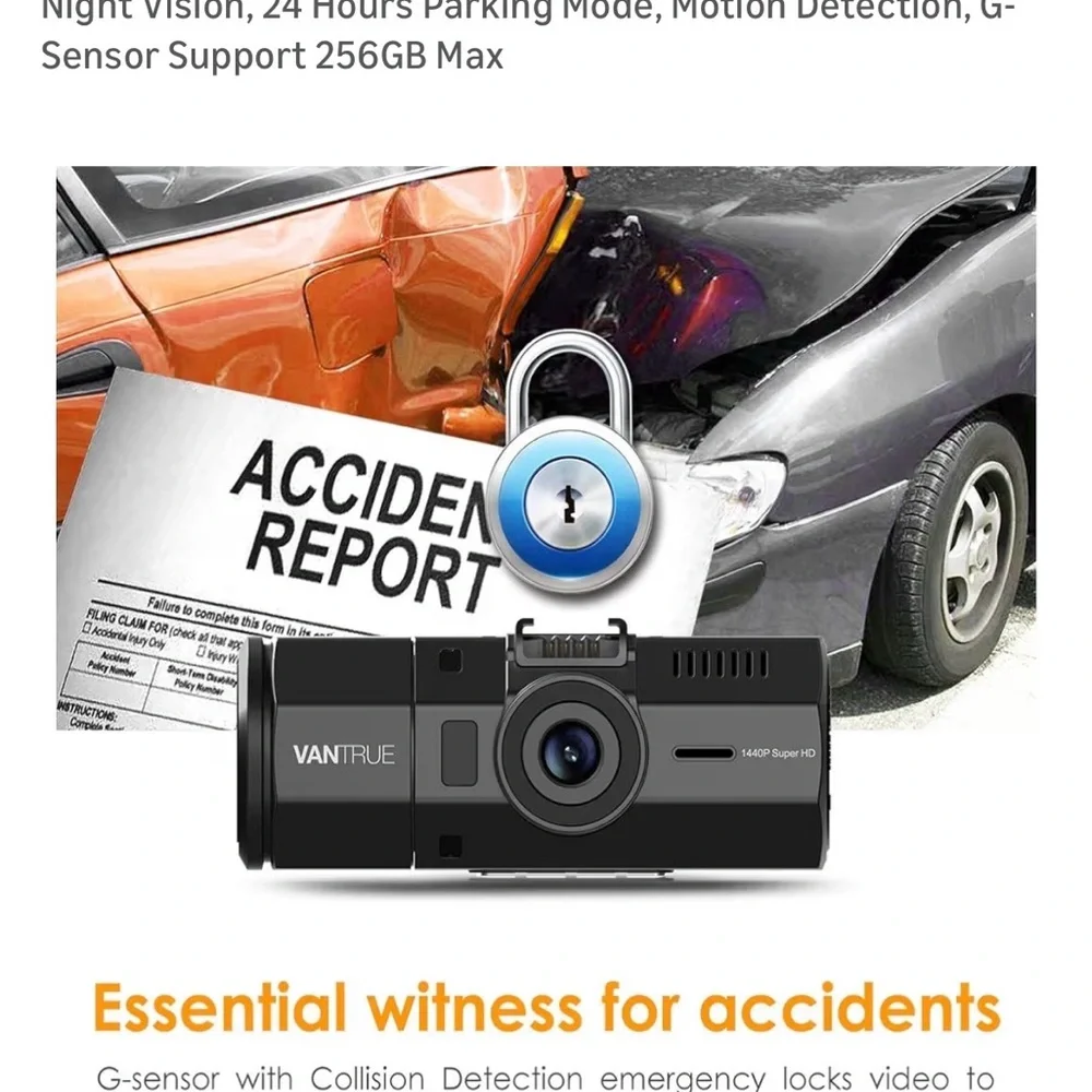 OnDash N2 Pro Dash Cam - Black